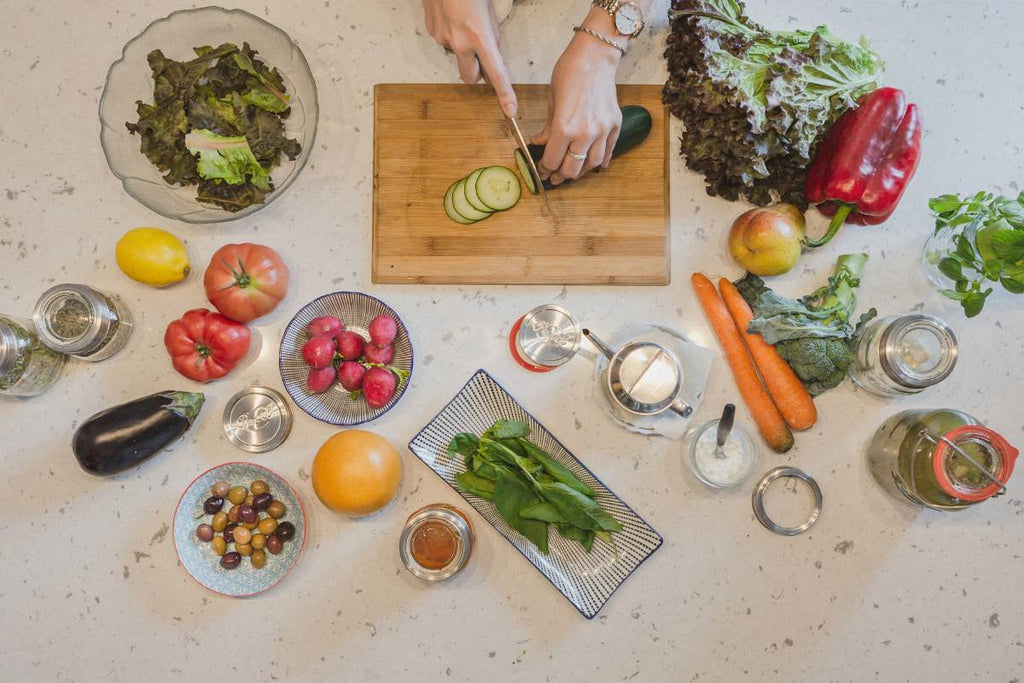 Meal prep jars